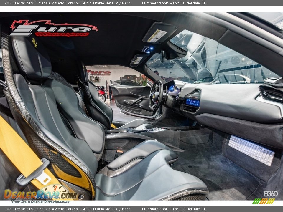 2021 Ferrari SF90 Stradale Assetto Fiorano Grigio Titanio Metallic / Nero Photo #32