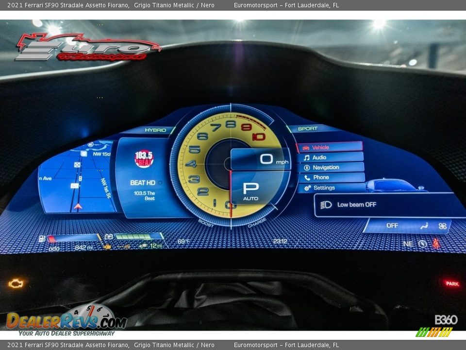 2021 Ferrari SF90 Stradale Assetto Fiorano Gauges Photo #35