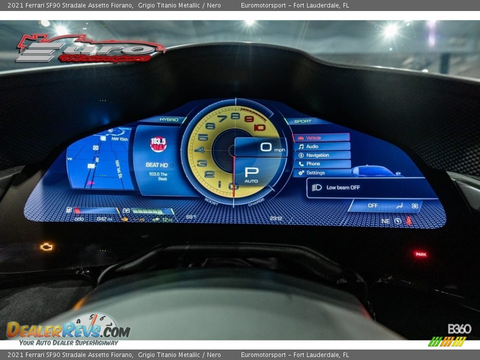 2021 Ferrari SF90 Stradale Assetto Fiorano Grigio Titanio Metallic / Nero Photo #36