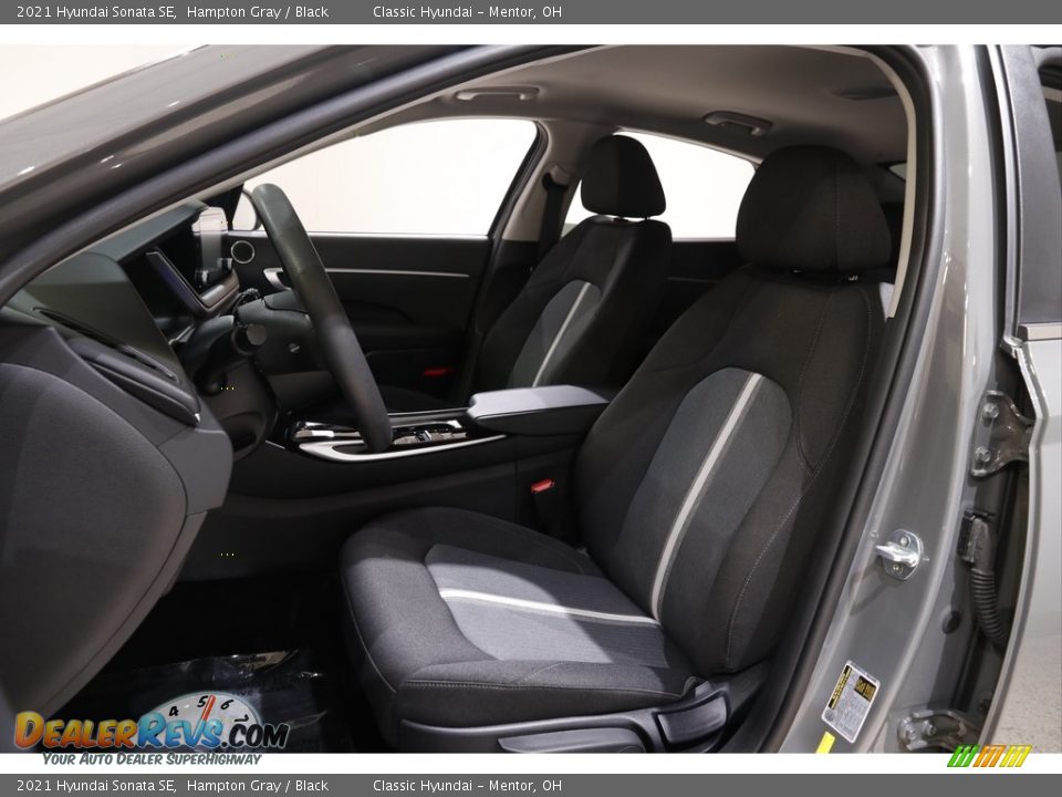 2021 Hyundai Sonata SE Hampton Gray / Black Photo #5