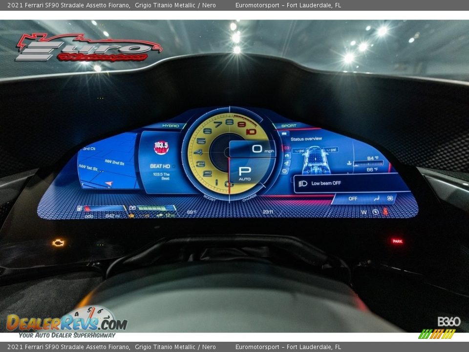 2021 Ferrari SF90 Stradale Assetto Fiorano Grigio Titanio Metallic / Nero Photo #37