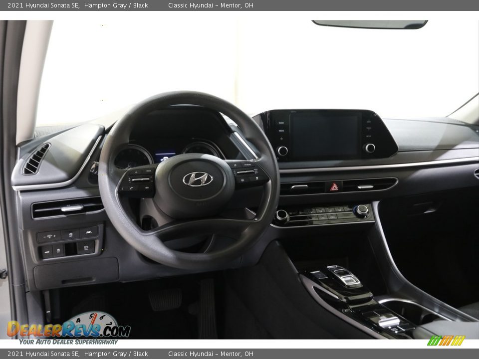 2021 Hyundai Sonata SE Hampton Gray / Black Photo #6