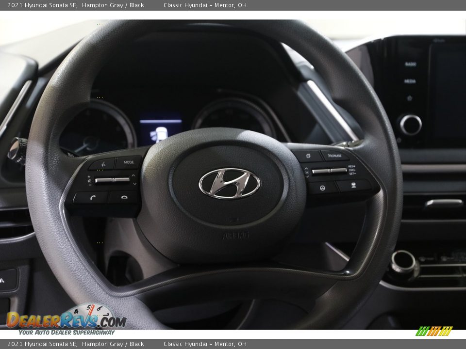 2021 Hyundai Sonata SE Hampton Gray / Black Photo #7