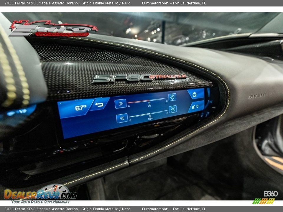 2021 Ferrari SF90 Stradale Assetto Fiorano Grigio Titanio Metallic / Nero Photo #41