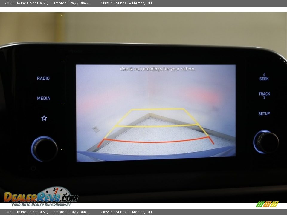 2021 Hyundai Sonata SE Hampton Gray / Black Photo #10