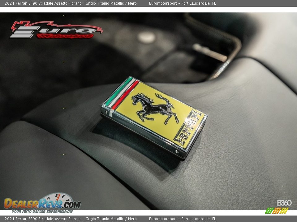 2021 Ferrari SF90 Stradale Assetto Fiorano Grigio Titanio Metallic / Nero Photo #45