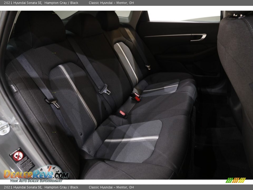 2021 Hyundai Sonata SE Hampton Gray / Black Photo #14