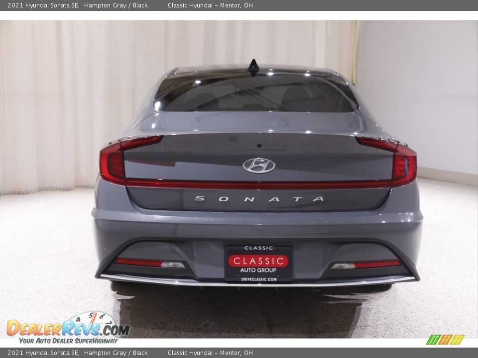 2021 Hyundai Sonata SE Hampton Gray / Black Photo #16