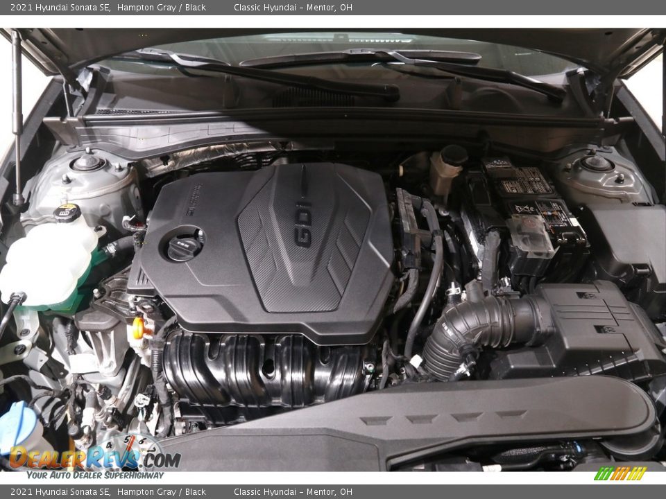 2021 Hyundai Sonata SE Hampton Gray / Black Photo #17