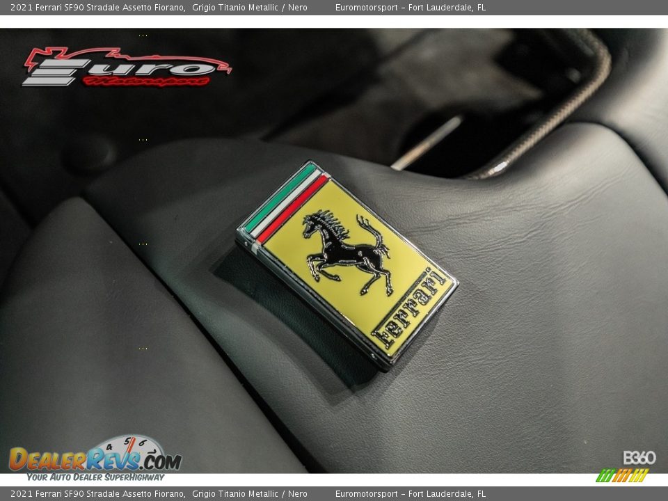 2021 Ferrari SF90 Stradale Assetto Fiorano Grigio Titanio Metallic / Nero Photo #48
