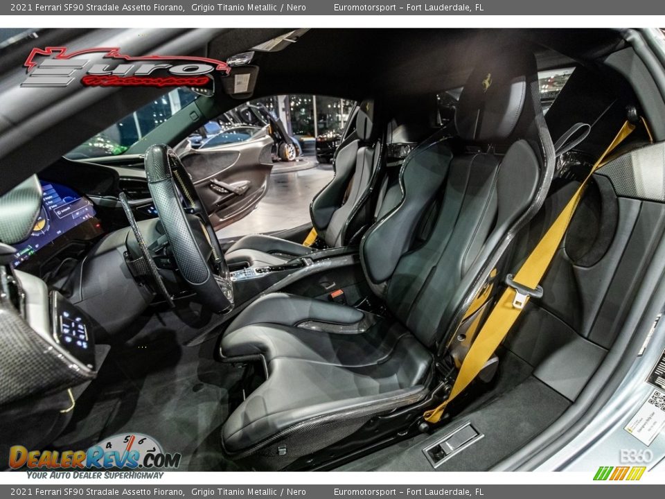 Front Seat of 2021 Ferrari SF90 Stradale Assetto Fiorano Photo #50