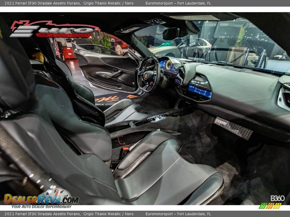 2021 Ferrari SF90 Stradale Assetto Fiorano Grigio Titanio Metallic / Nero Photo #52