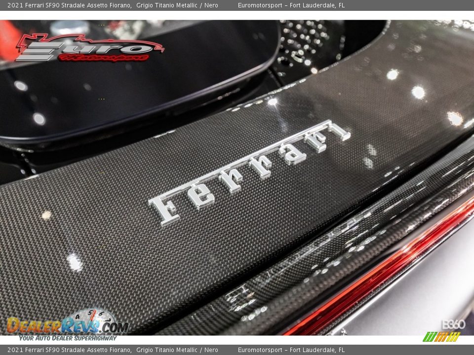 2021 Ferrari SF90 Stradale Assetto Fiorano Grigio Titanio Metallic / Nero Photo #55