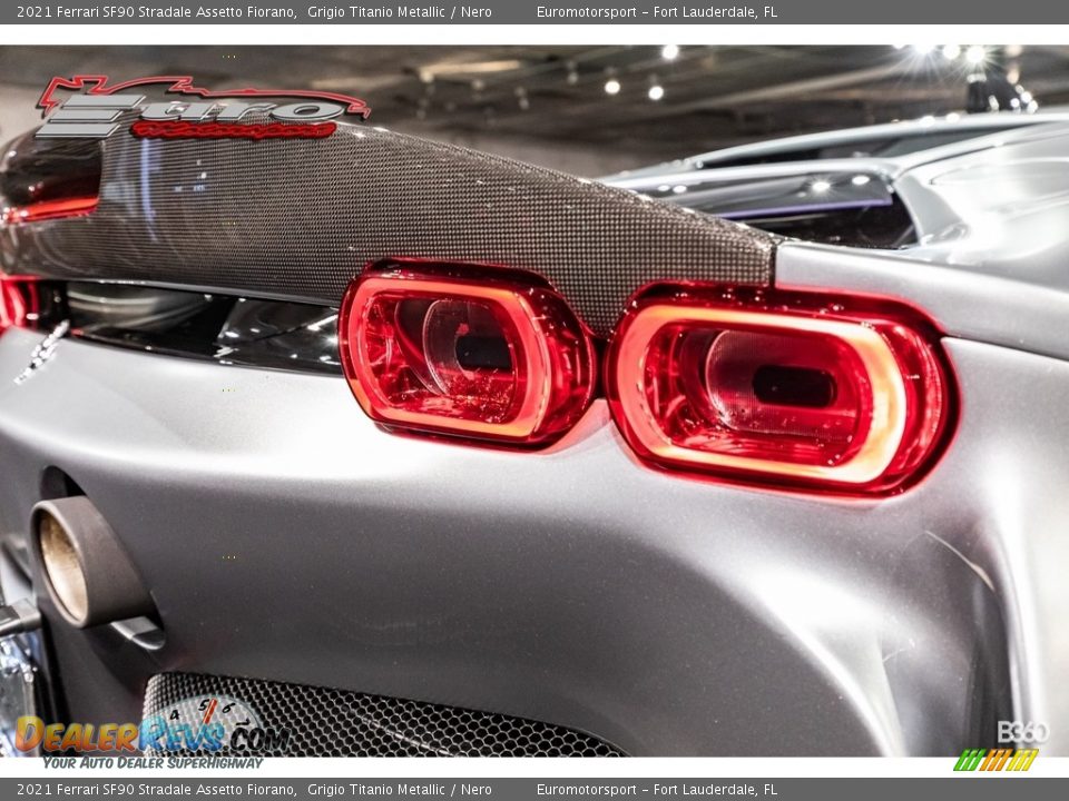 2021 Ferrari SF90 Stradale Assetto Fiorano Grigio Titanio Metallic / Nero Photo #59