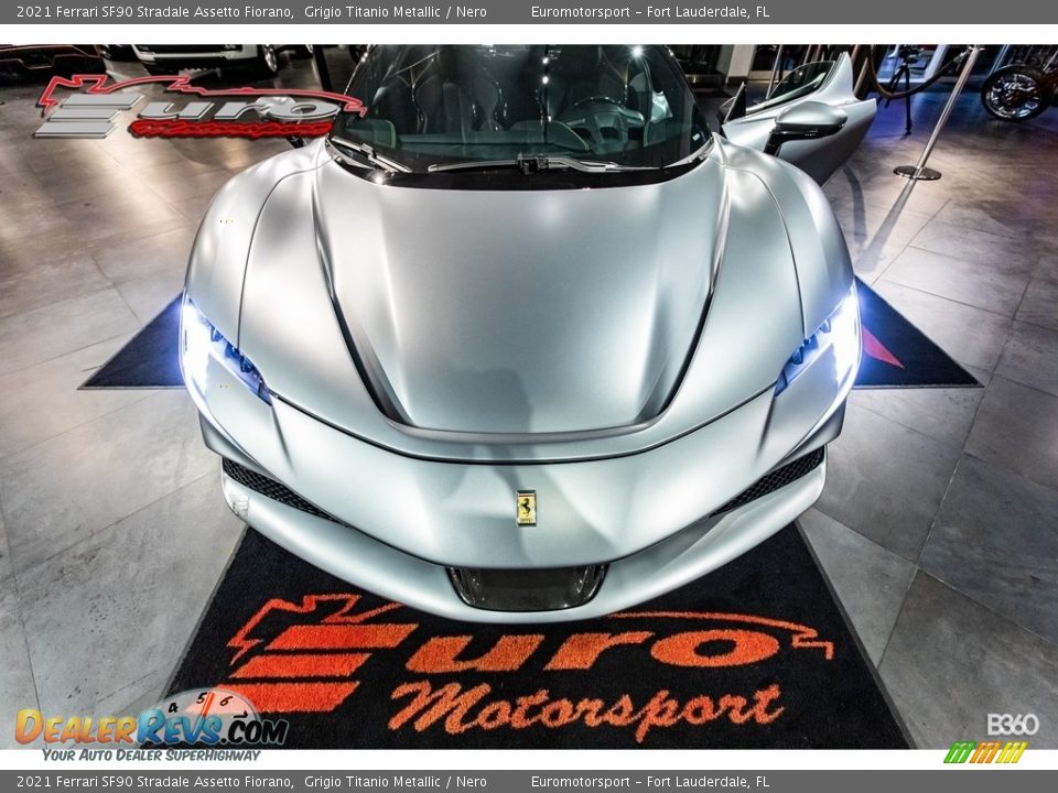 2021 Ferrari SF90 Stradale Assetto Fiorano Grigio Titanio Metallic / Nero Photo #62