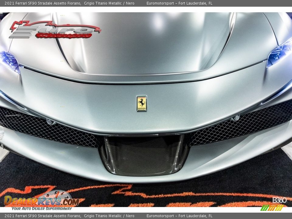 2021 Ferrari SF90 Stradale Assetto Fiorano Grigio Titanio Metallic / Nero Photo #63