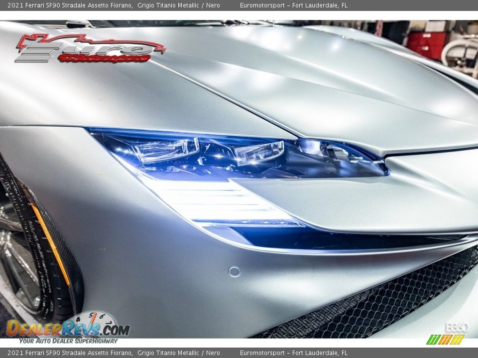 2021 Ferrari SF90 Stradale Assetto Fiorano Grigio Titanio Metallic / Nero Photo #64