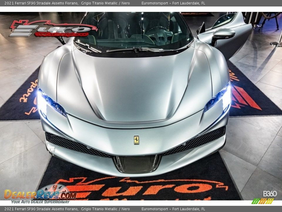 2021 Ferrari SF90 Stradale Assetto Fiorano Grigio Titanio Metallic / Nero Photo #66