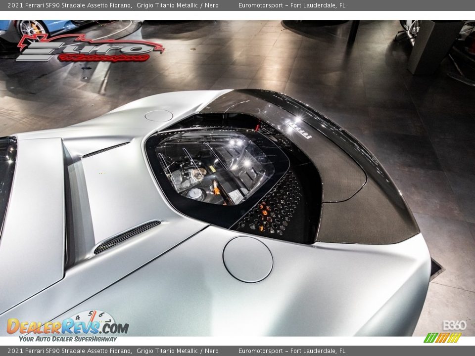 2021 Ferrari SF90 Stradale Assetto Fiorano Grigio Titanio Metallic / Nero Photo #68
