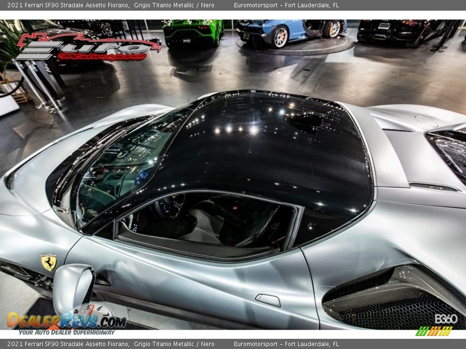 2021 Ferrari SF90 Stradale Assetto Fiorano Grigio Titanio Metallic / Nero Photo #69
