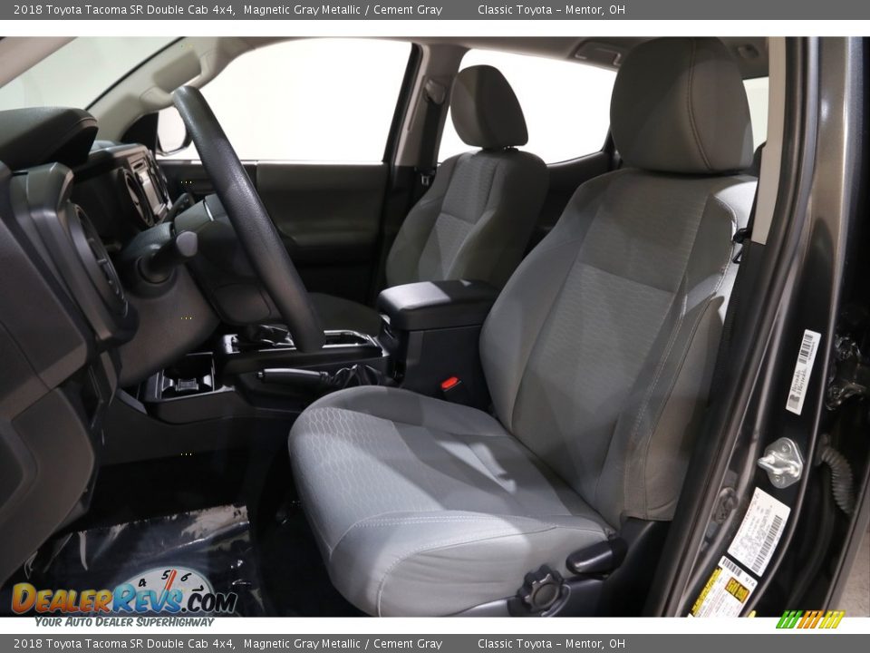 2018 Toyota Tacoma SR Double Cab 4x4 Magnetic Gray Metallic / Cement Gray Photo #5