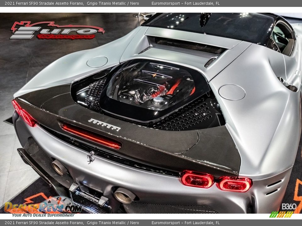 2021 Ferrari SF90 Stradale Assetto Fiorano Grigio Titanio Metallic / Nero Photo #71