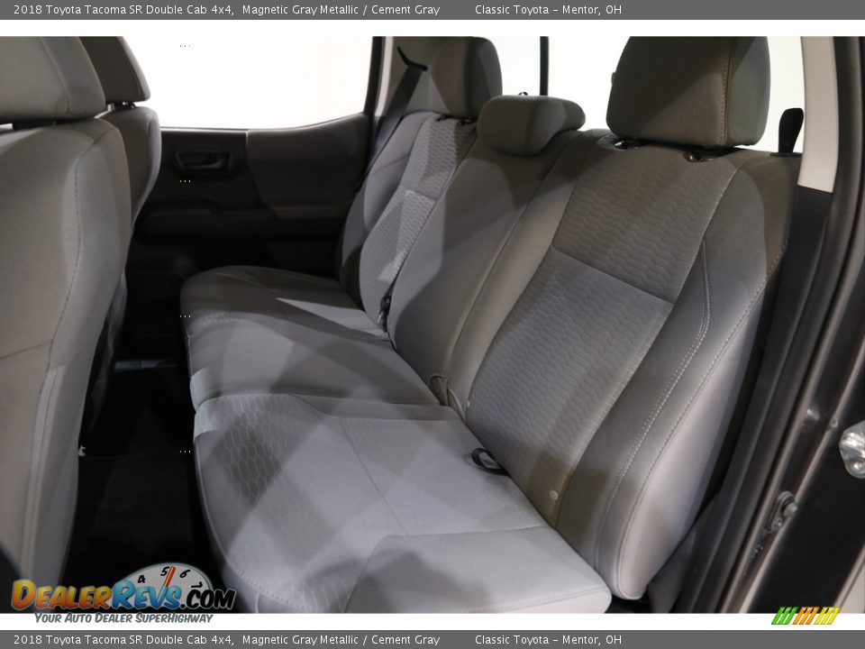 2018 Toyota Tacoma SR Double Cab 4x4 Magnetic Gray Metallic / Cement Gray Photo #16