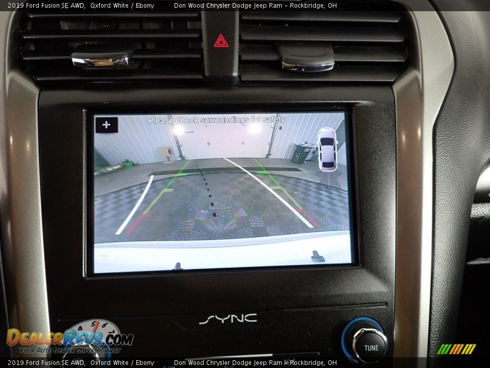 2019 Ford Fusion SE AWD Oxford White / Ebony Photo #2