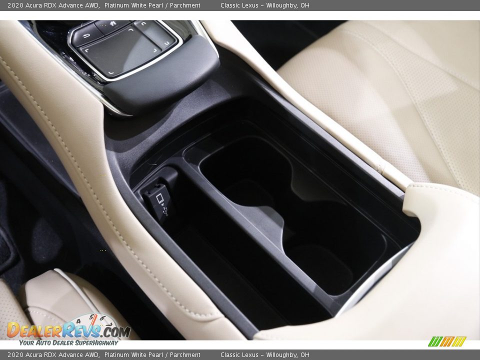 2020 Acura RDX Advance AWD Platinum White Pearl / Parchment Photo #16