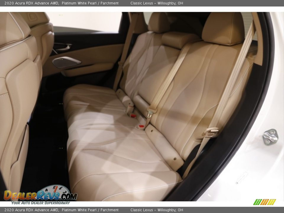2020 Acura RDX Advance AWD Platinum White Pearl / Parchment Photo #19