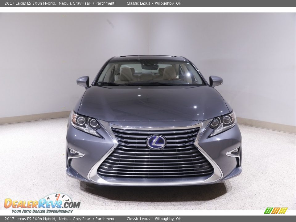 2017 Lexus ES 300h Hybrid Nebula Gray Pearl / Parchment Photo #2