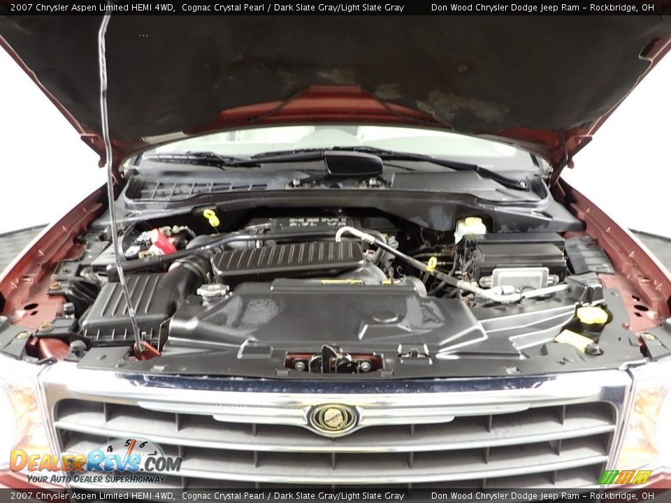 2007 Chrysler Aspen Limited HEMI 4WD Cognac Crystal Pearl / Dark Slate Gray/Light Slate Gray Photo #6