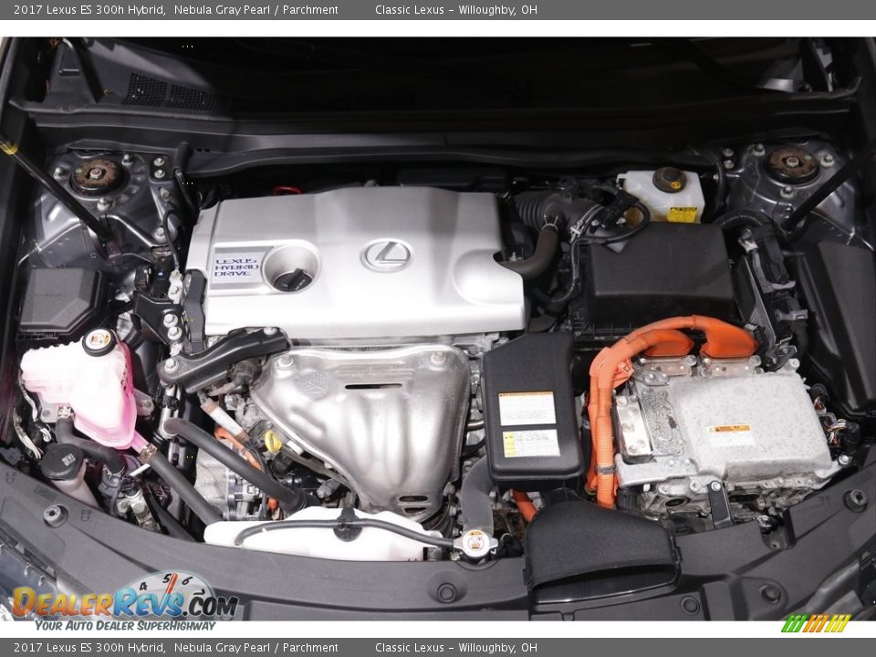 2017 Lexus ES 300h Hybrid 2.5 Liter DOHC 24-Valve VVT-i V6 Gasoline/Electric Hybrid Engine Photo #20