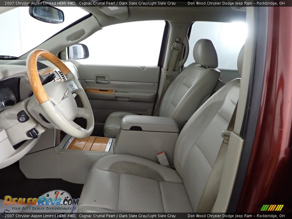 2007 Chrysler Aspen Limited HEMI 4WD Cognac Crystal Pearl / Dark Slate Gray/Light Slate Gray Photo #18