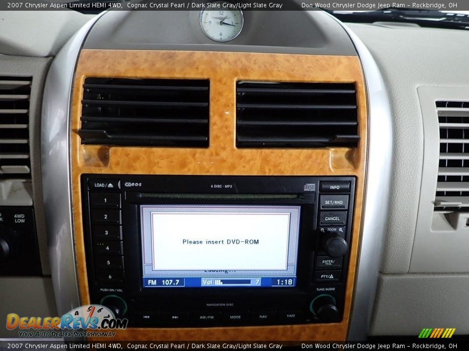 2007 Chrysler Aspen Limited HEMI 4WD Cognac Crystal Pearl / Dark Slate Gray/Light Slate Gray Photo #24