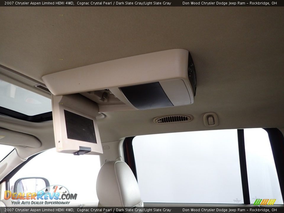2007 Chrysler Aspen Limited HEMI 4WD Cognac Crystal Pearl / Dark Slate Gray/Light Slate Gray Photo #34