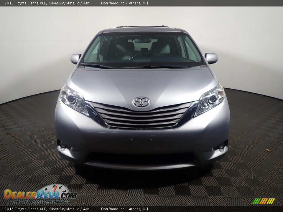 2015 Toyota Sienna XLE Silver Sky Metallic / Ash Photo #6