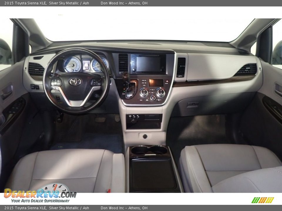 2015 Toyota Sienna XLE Silver Sky Metallic / Ash Photo #23
