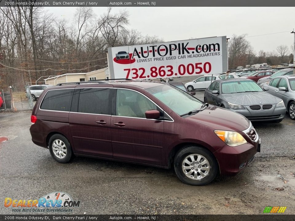 2008 Honda Odyssey EX Dark Cherry Pearl / Ivory Photo #1