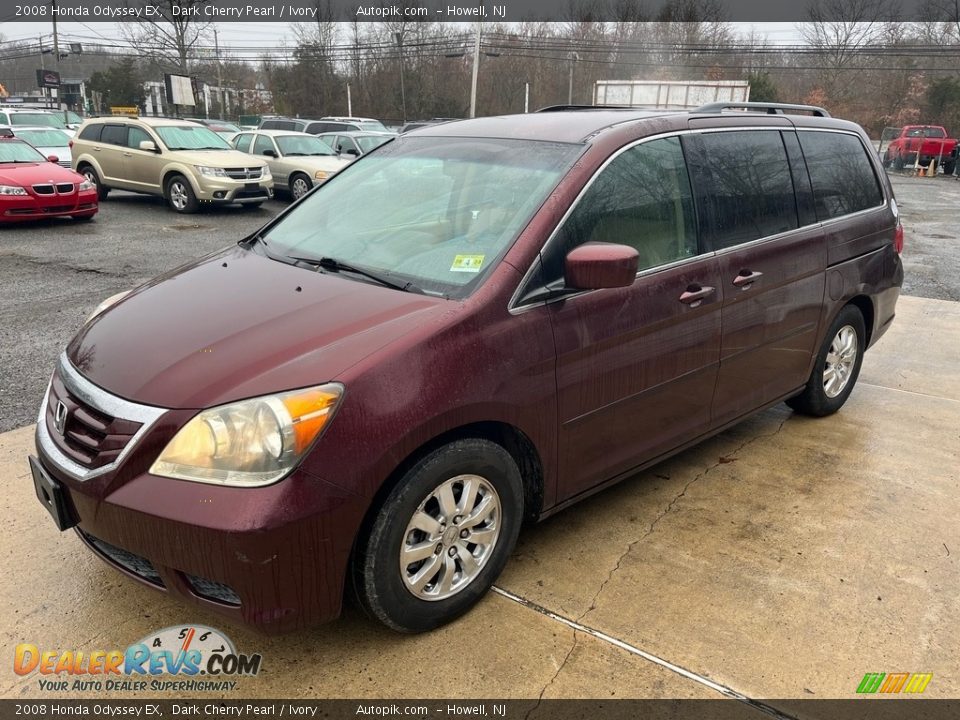 2008 Honda Odyssey EX Dark Cherry Pearl / Ivory Photo #2