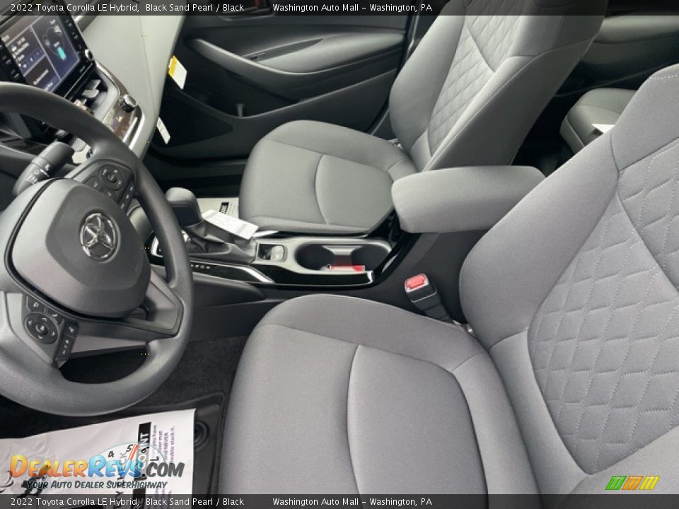 2022 Toyota Corolla LE Hybrid Black Sand Pearl / Black Photo #4