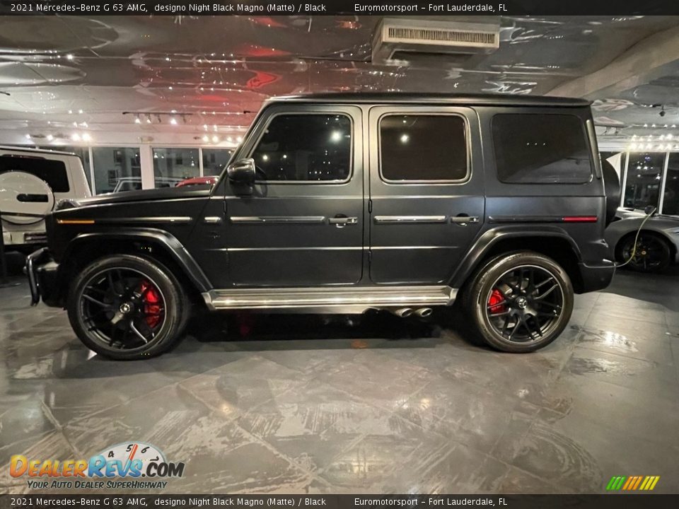 designo Night Black Magno (Matte) 2021 Mercedes-Benz G 63 AMG Photo #4
