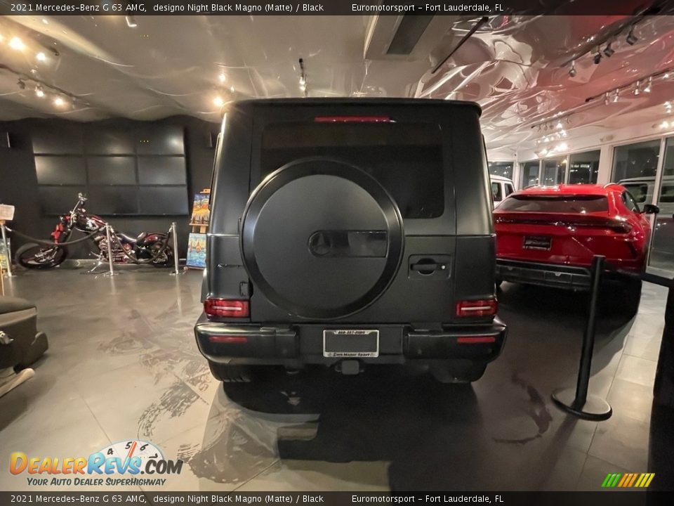 2021 Mercedes-Benz G 63 AMG designo Night Black Magno (Matte) / Black Photo #5