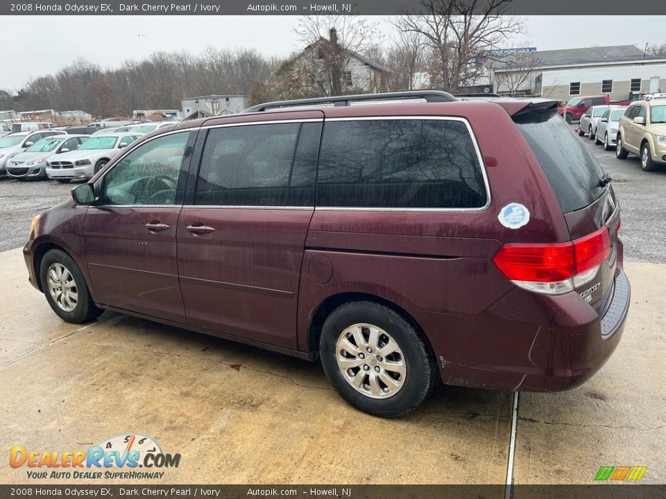 2008 Honda Odyssey EX Dark Cherry Pearl / Ivory Photo #5