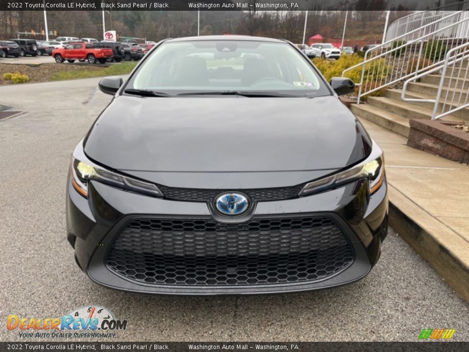 2022 Toyota Corolla LE Hybrid Black Sand Pearl / Black Photo #6