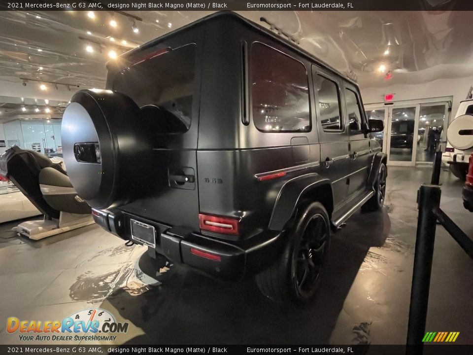 2021 Mercedes-Benz G 63 AMG designo Night Black Magno (Matte) / Black Photo #6