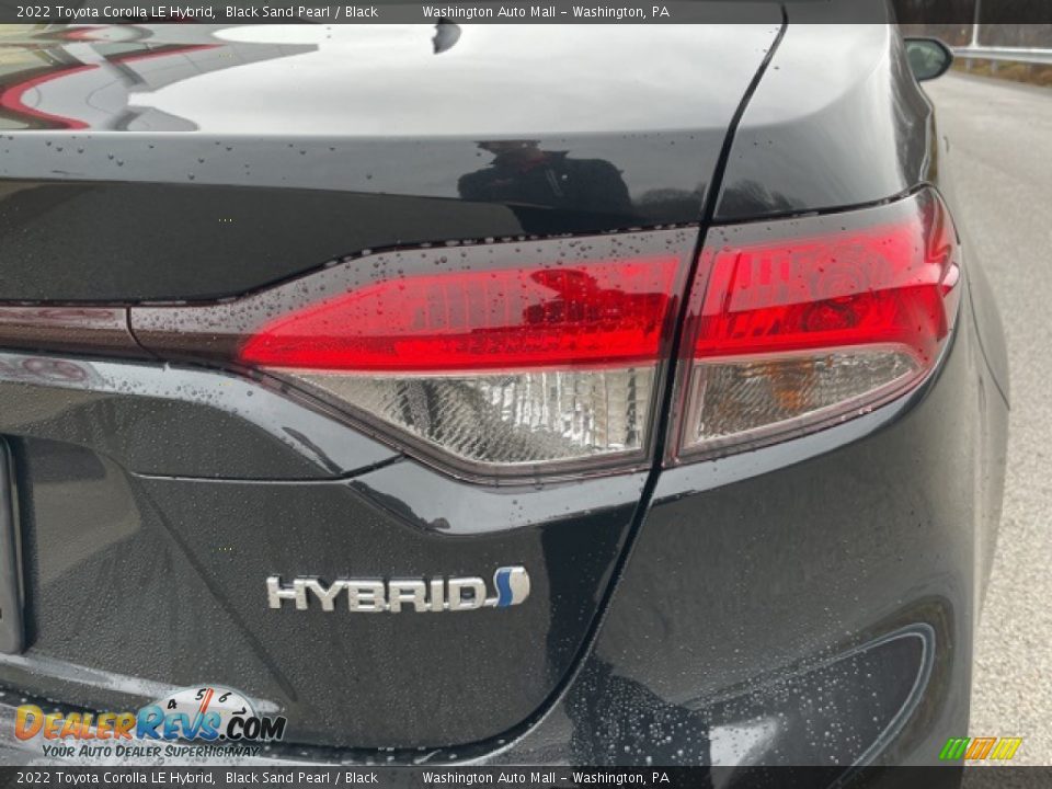 2022 Toyota Corolla LE Hybrid Black Sand Pearl / Black Photo #11