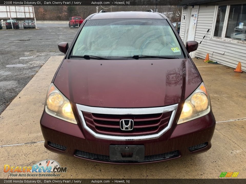 2008 Honda Odyssey EX Dark Cherry Pearl / Ivory Photo #13