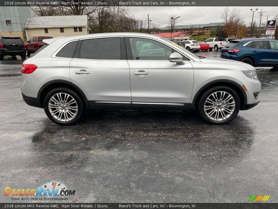 2018 Lincoln MKX Reserve AWD Ingot Silver Metallic / Ebony Photo #5