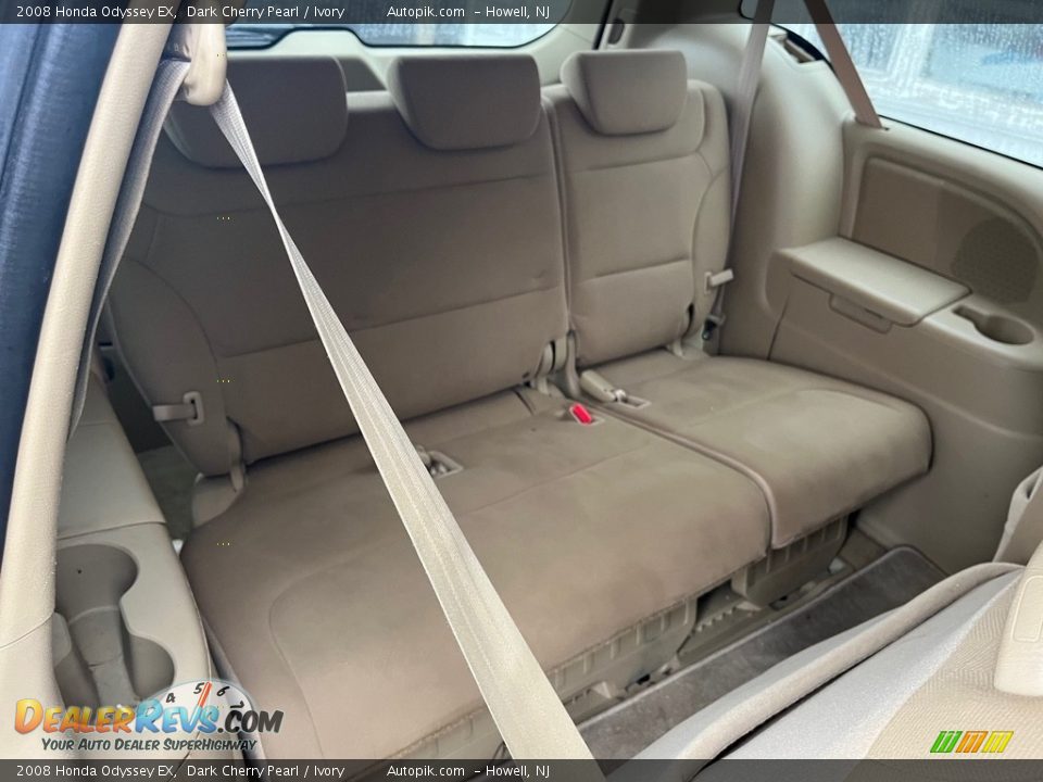 2008 Honda Odyssey EX Dark Cherry Pearl / Ivory Photo #20